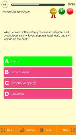 Game screenshot Nursing : Human Diseases Quiz hack