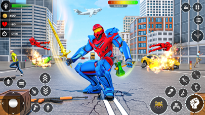 Spider Robot Super Hero Game Screenshot