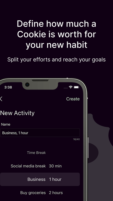 Reach Discipline with Cookies Screenshot