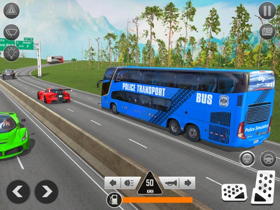 Police Bus Driving Simulatorのおすすめ画像3