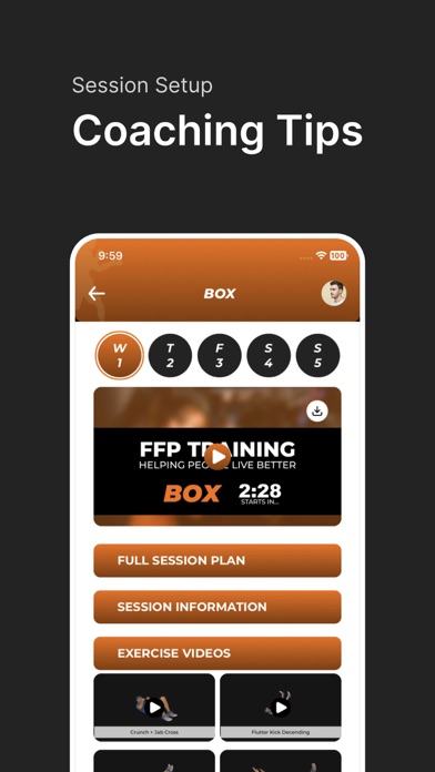 FFP Fitness Screenshot