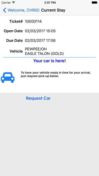 Colonial Airport Parking Screenshot