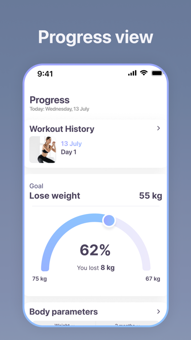 Home Workout App, No Equipment Screenshot