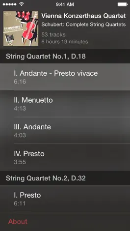 Game screenshot Schubert String Quartets hack