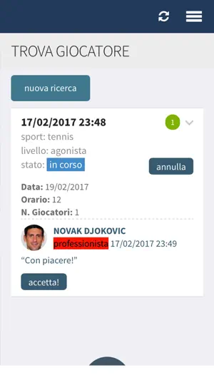 Tennis Pisa screenshot 4