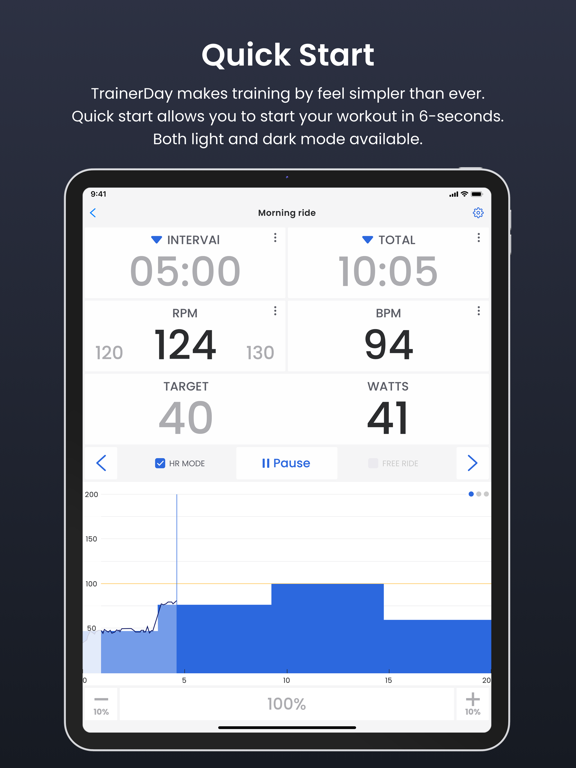 Screenshot #6 pour TrainerDay - Indoor Cycling