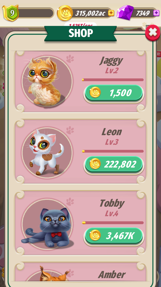 #7. Cats – My Virtual Cat Merge (iOS) 由: Shrivatsa