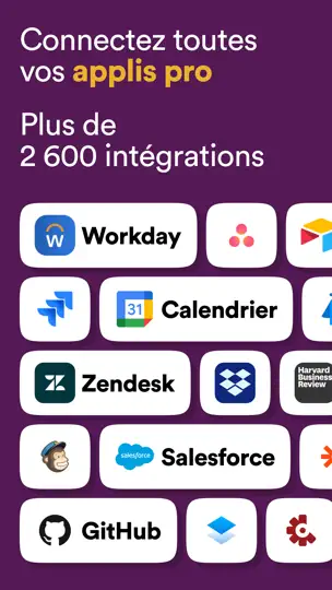 Capture d'écran de Slack Pour L’EMM sur iPhone 6