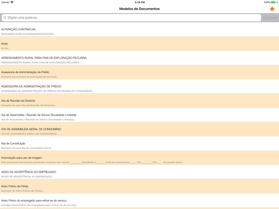 Screenshot #4 pour Modelo de Documentos