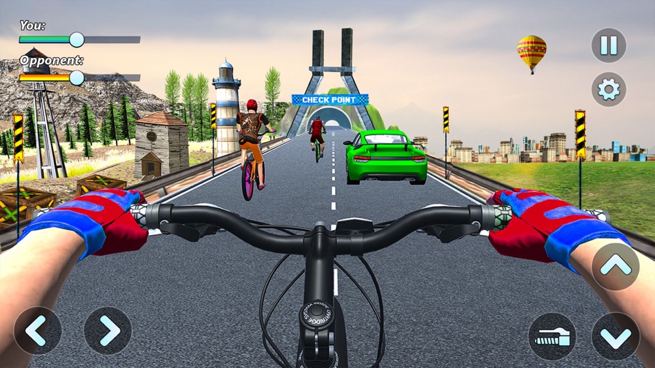 #4. BMX Cycle Stunt Race Games 3D (iOS) 由: Muhammad Tayyab