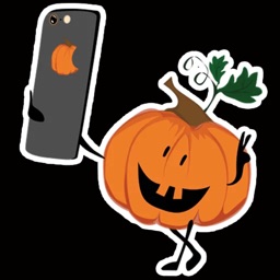 Halloween stickers emoji cute