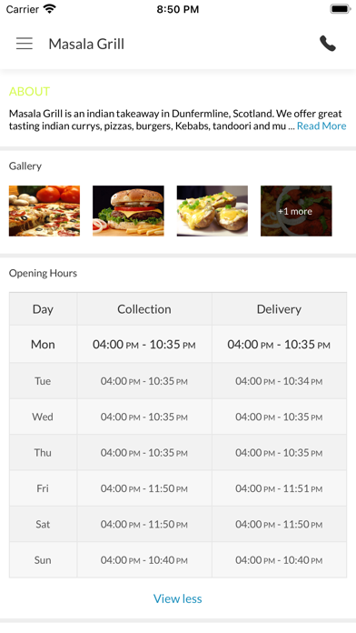 Masala Grill Screenshot