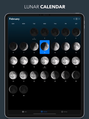 Lunar Phase Widgetのおすすめ画像2