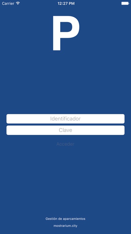 Mostrarium Gestor Parking