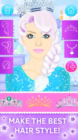 Game screenshot Ice Queen Princess Beauty Salon mod apk
