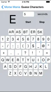 morse mania iphone screenshot 1
