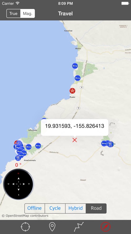 BIG ISLAND (HAWAII) – Travel Map Offline Navigator screenshot-4