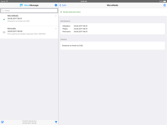 Screenshot #5 pour MicroMessage
