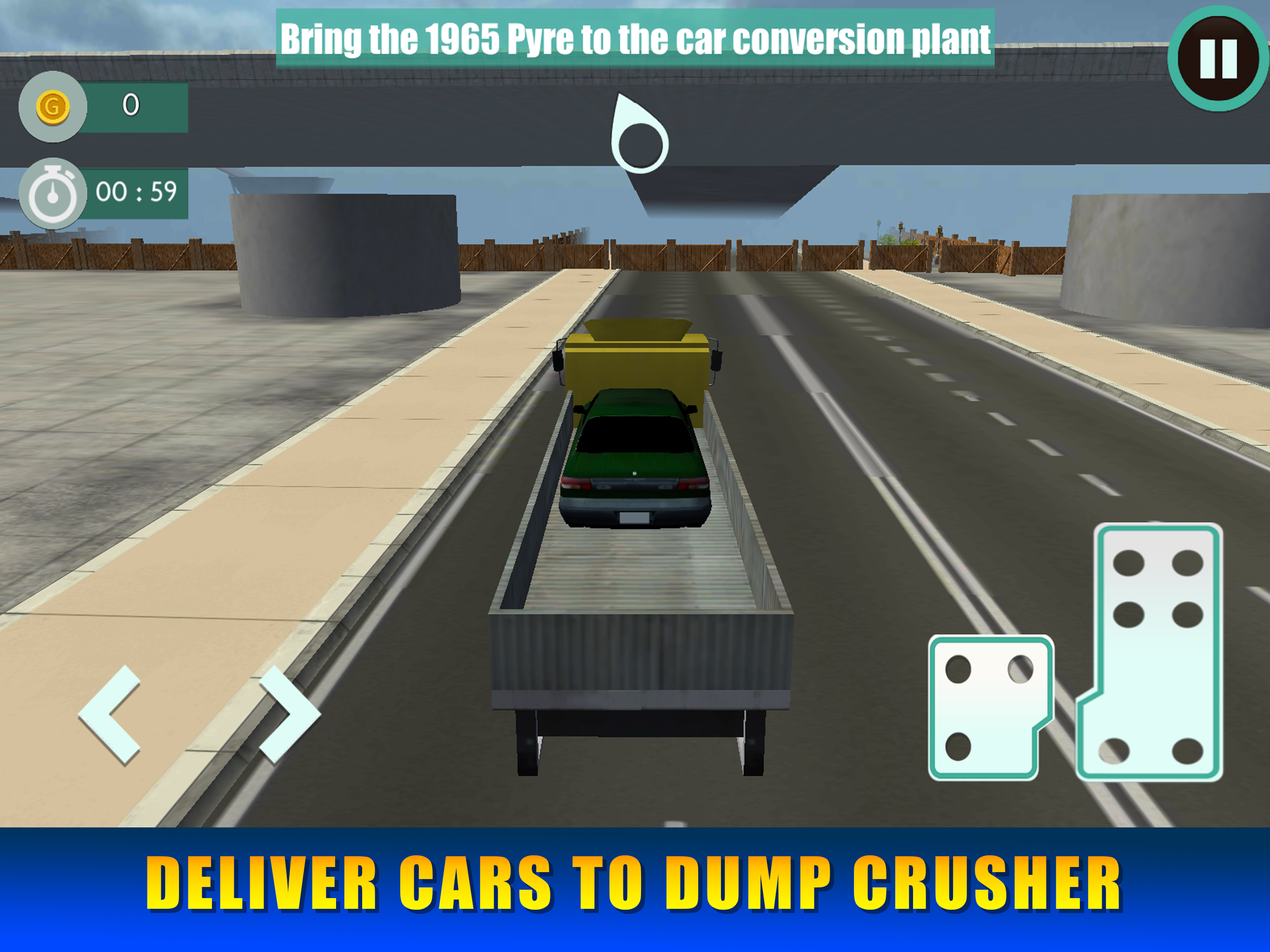 Car Crushing Dump Truck Simulator