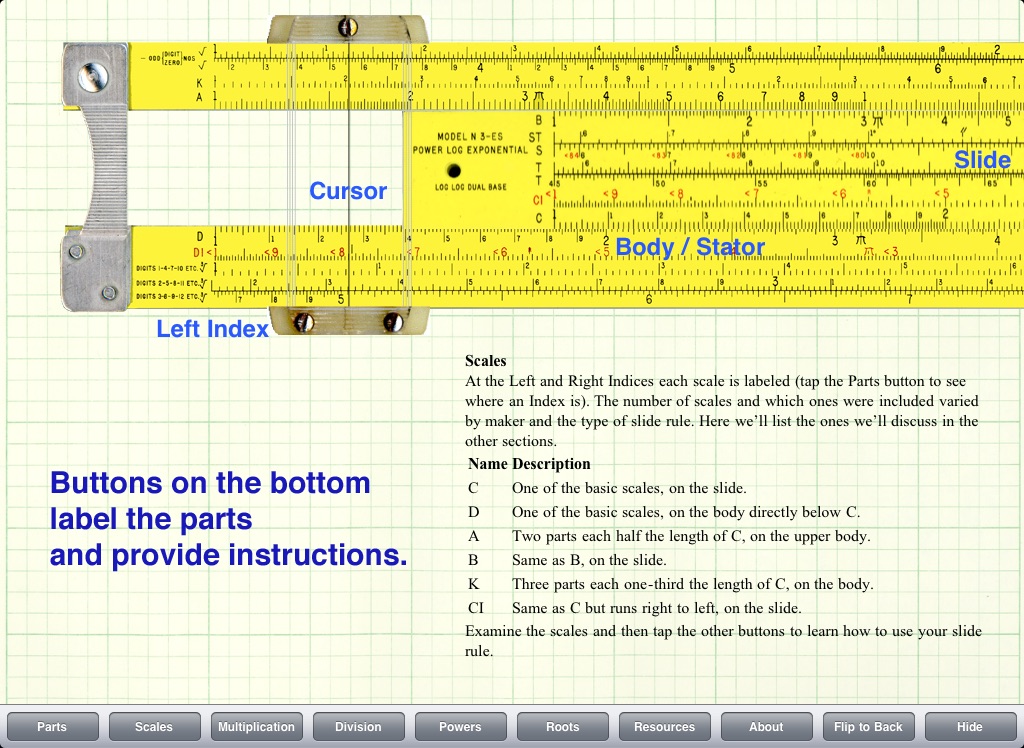 Virtual Slide Rule screenshot 4