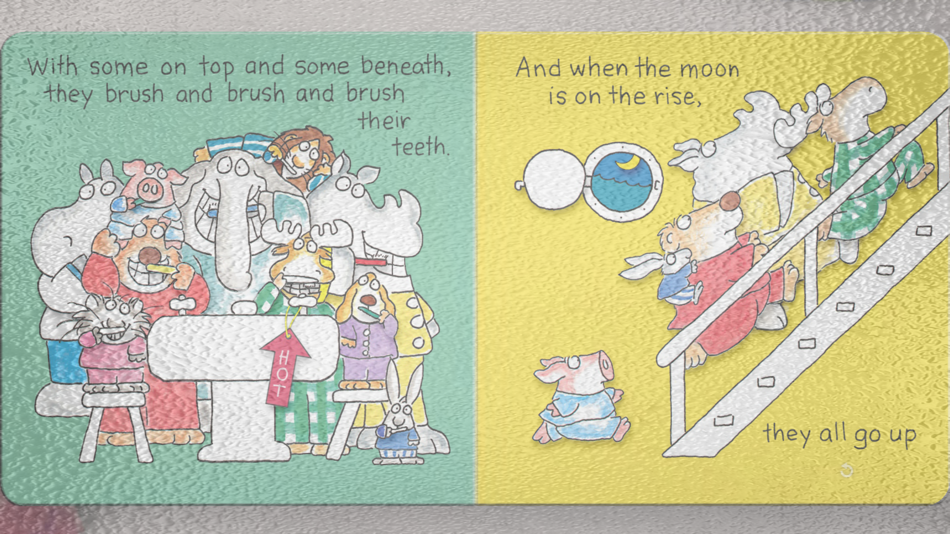 #2. The Going to Bed Book by Sandra Boynton (iOS) Podle: Loud Crow Interactive Inc.