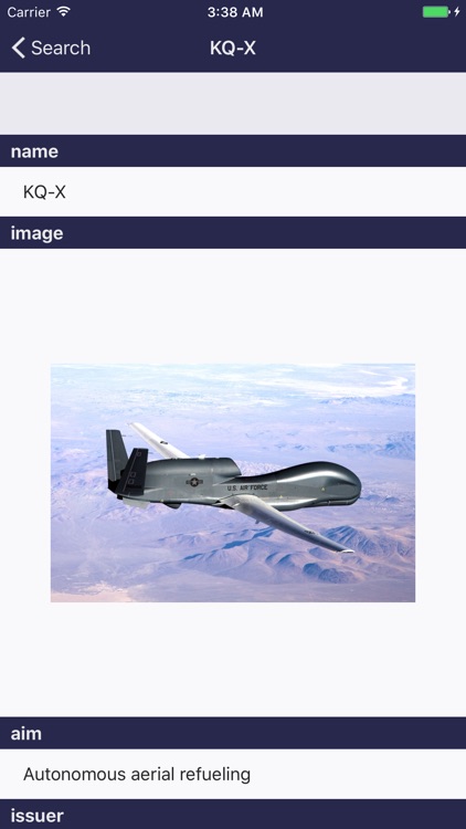 USA UAVs: Trivia, Flashcards, Reference