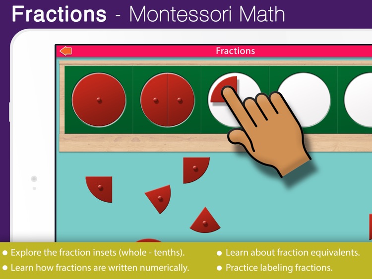 Preschool Fractions - Montessori Math for Kids