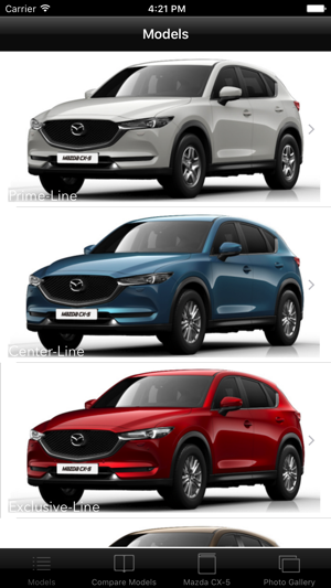 Specs for Mazda CX-5 II 2017 edition