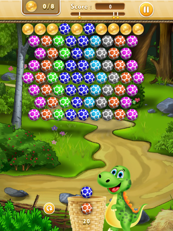 Screenshot #6 pour Tirer œufs dinosaure - Tirez sur les boules