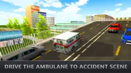 Game screenshot Настоящая машина спасения скорой помощи - игра вод apk