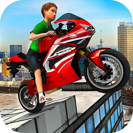 Kids MotorBike Stunt Rider - Rooftop Motorcycle 3D Читы