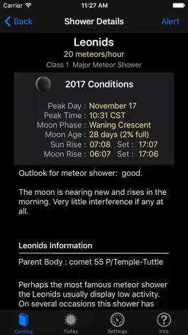 Game screenshot Meteor Shower Guide apk