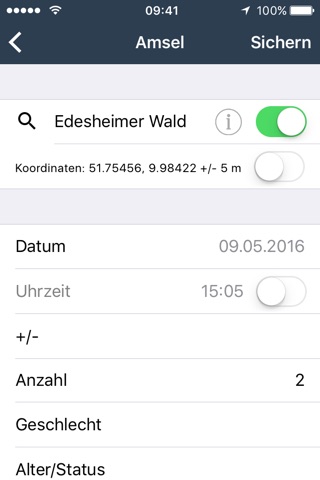 naturgucker.de meldeapp screenshot 3