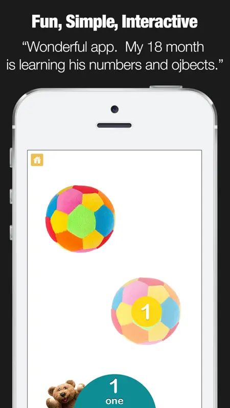 Counting Bear - Easily Learn How to Count screenshot 2 of 5