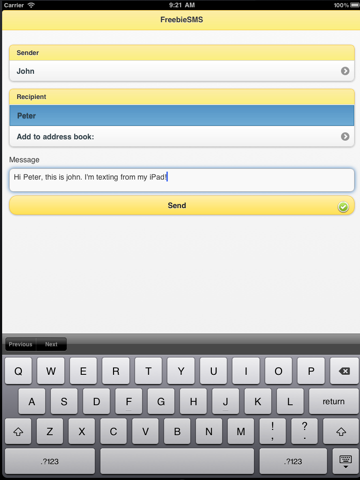 Screenshot #4 pour SMS Gratuit