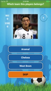 Guess Team and Player for English Premier League screenshot #3 for iPhone