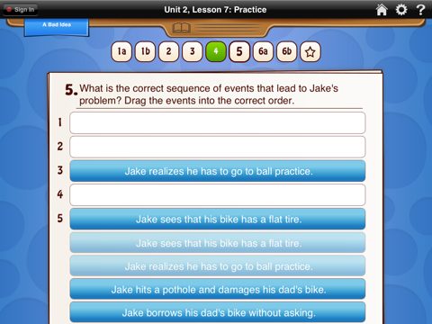 HMH Common Core Reading Grade 5 screenshot 4