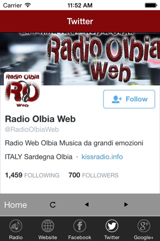 Radio Olbia screenshot 2