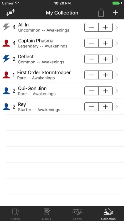 SWDestiny companion for Star Wars Destiny screenshot-4