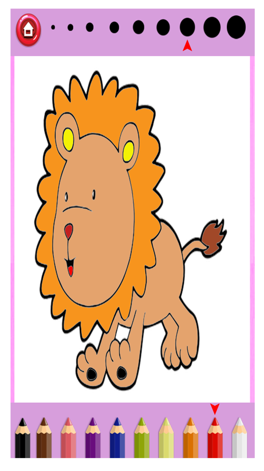 Jungle Animals Coloring Book - Finger Paint Book - 1.0.1 - (iOS)