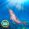 Narwhal Whale Survival Simulator 3D
