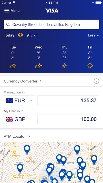 Visa Travel Tools