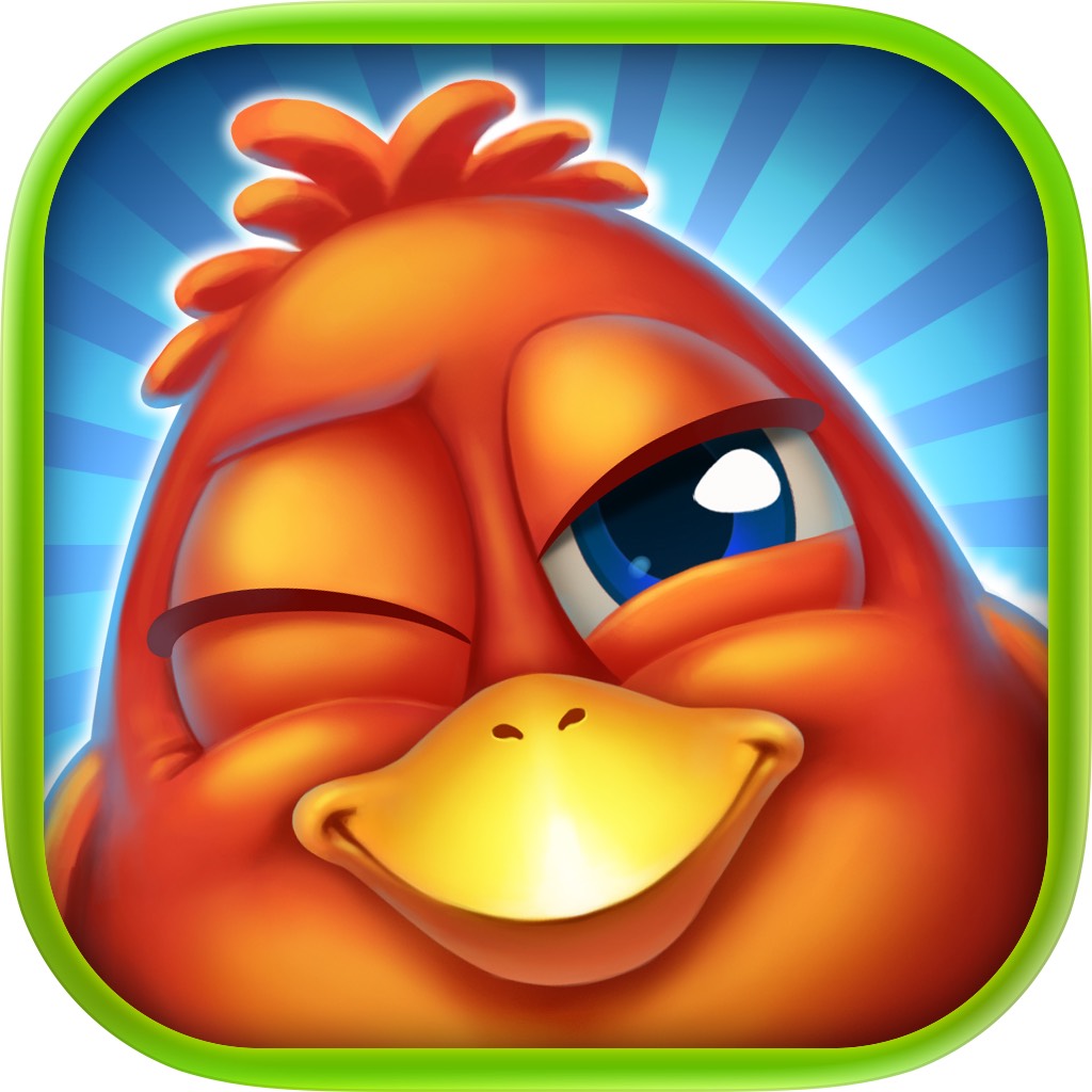 Apple App Store cover for Bubble Birds 4: Match 3 Puzzle Shooter Game