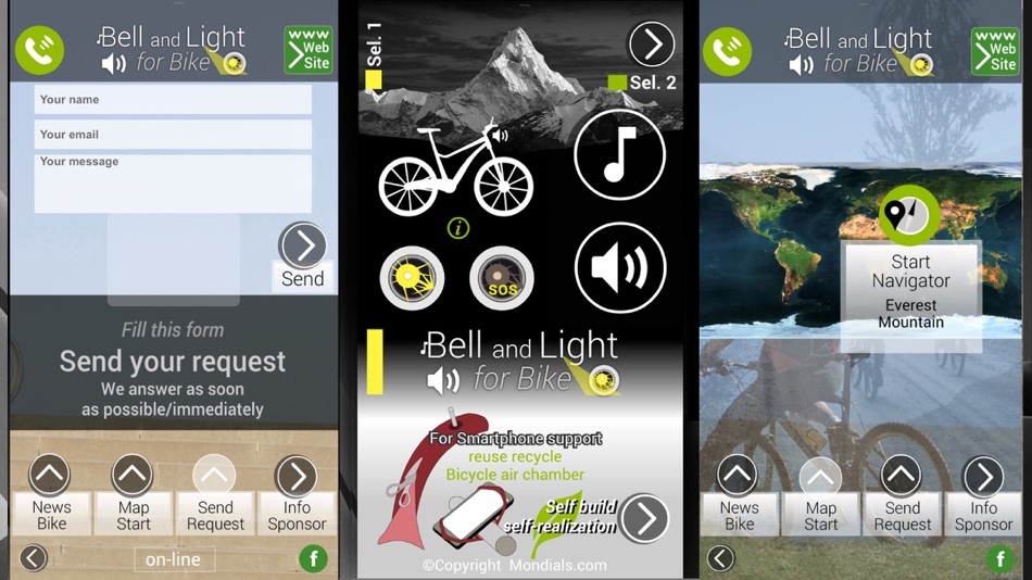 #2. Bell and Light for Bike (iOS) 由: Mauro Maria Tarolli