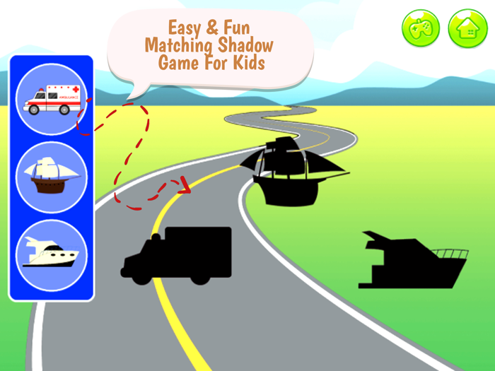 Cute Vehicle Cartoons Puzzle Games