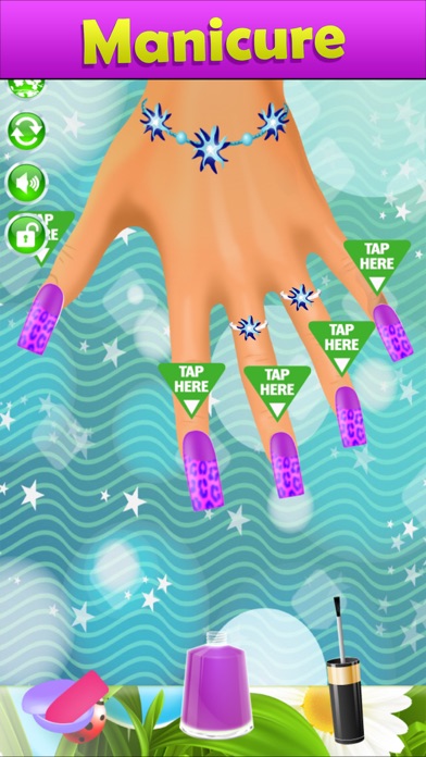 Screenshot #3 pour Summer Nail Spa Makeover Games