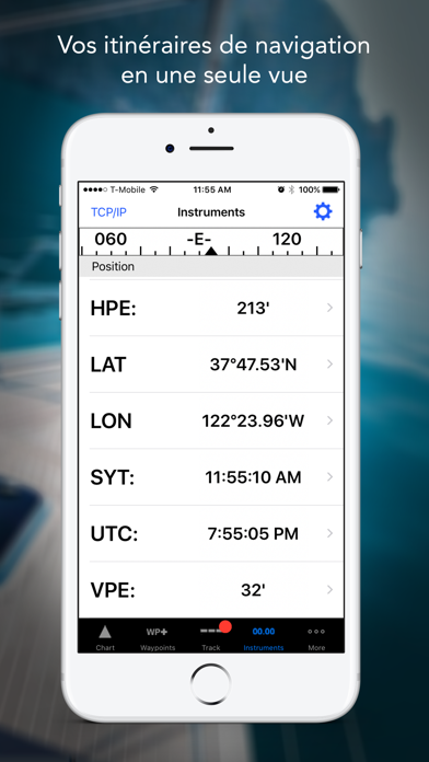 Screenshot #3 pour iNavX - Marine Chartplotter