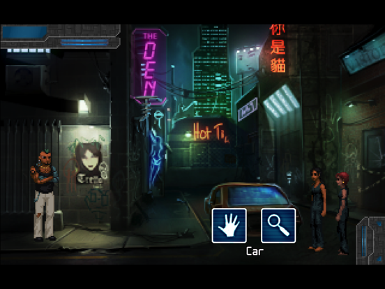 Technobabylon iPad app afbeelding 1