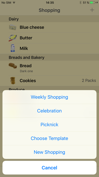 Shopping List - quick and easy Screenshot 3
