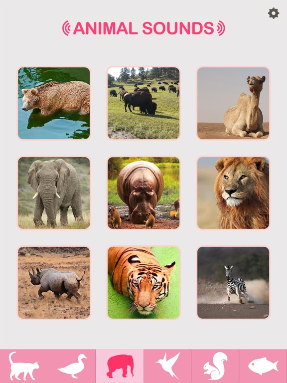 Animal Sounds - Baby & Toddler Game iPad screenshot 3 - Education app